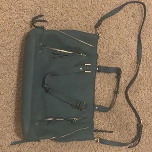 Pine green purse